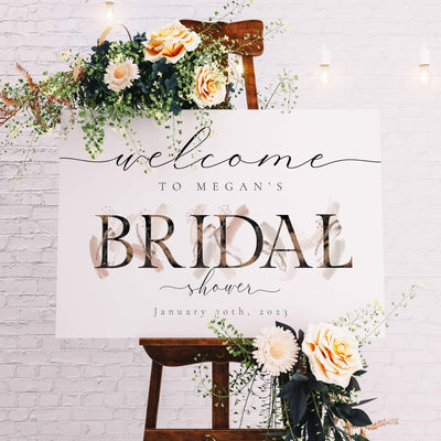 Bridal Shower Sign | Clara - Make Memories