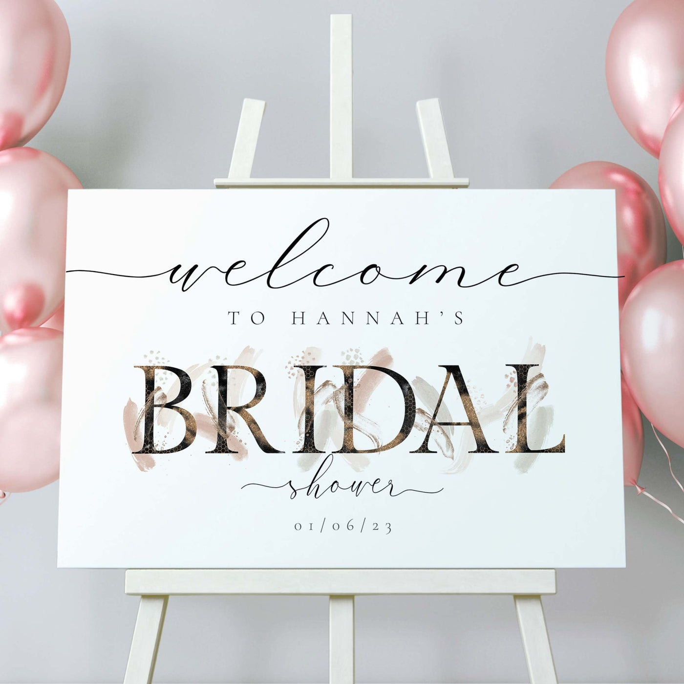 Bridal Shower Sign | Clara - Make Memories