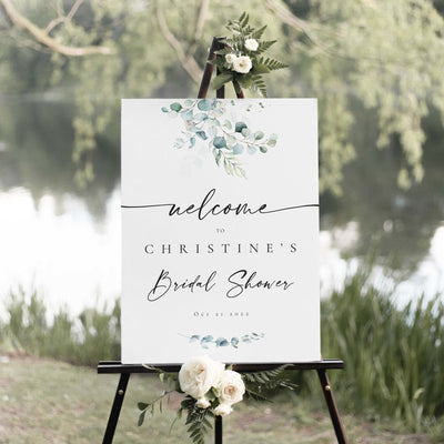 Bridal Shower Sign | Elyse - Make Memories