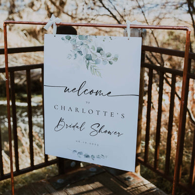 Bridal Shower Sign | Elyse - Make Memories